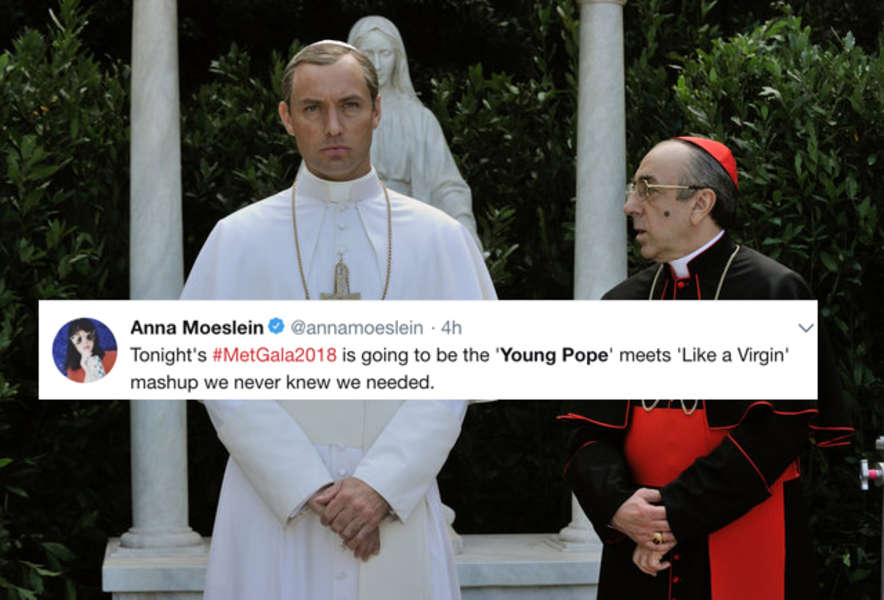 Gala Inspires 'Young Pope' - Thrillist