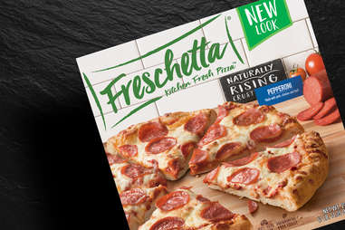Freschetta pizza pepperoni frozen naturally rising crust cheese pizzas slice slices dinner lunch
