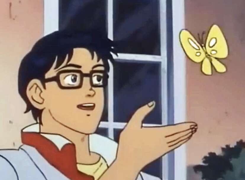 Is this a meme?”: the confused anime guy and his butterfly, explained - Vox