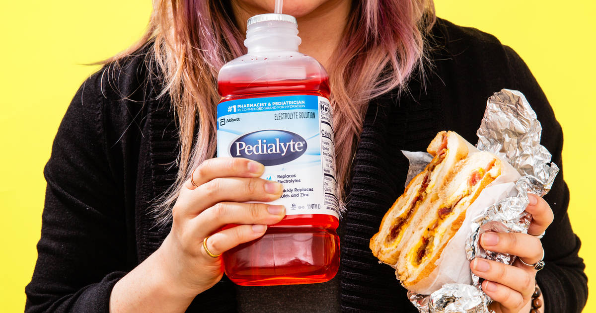 Is Pedialyte The Best Hangover Cure Why Adults Are Drinking Pedialyte Thrillist