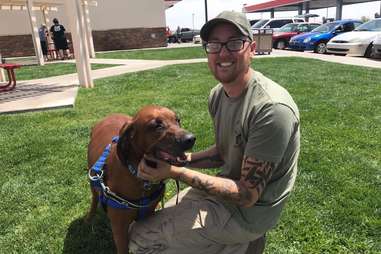Jake the dog reunites with owner in Phoenix, Arizona
