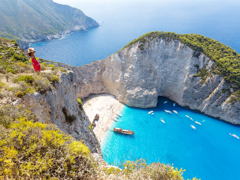 greece beaches gorgeous famous zakynthos ruins greek beauty places navagio visit travel holiday vacation