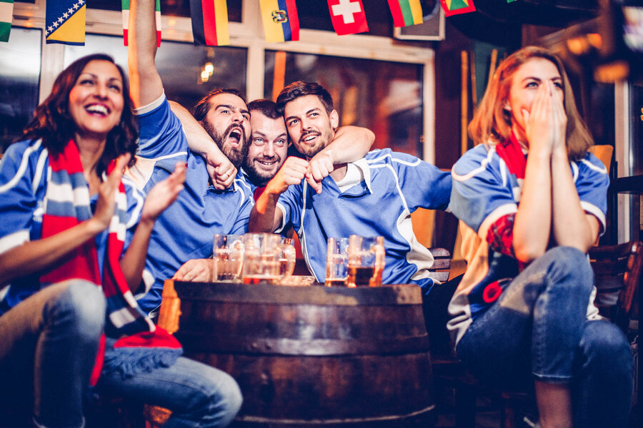 World Cup Match Viewing at The Nile 2