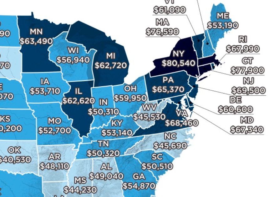 How Much Do Teachers Make A Year In Ny