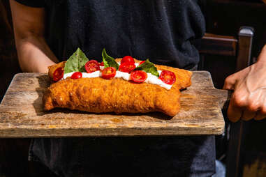 pizza fritte fried pizza italian italy montanerra