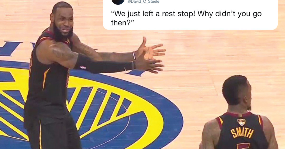 LeBron James Reaction to JR Smith Becomes Epic Meme 