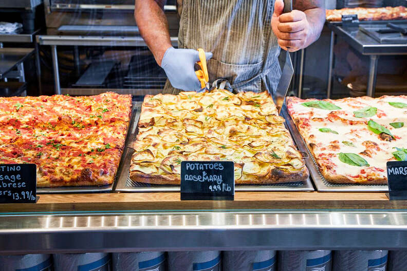 Roman Style Pizza Al Taglio is America's Newest Pizza Obsession Thrillist