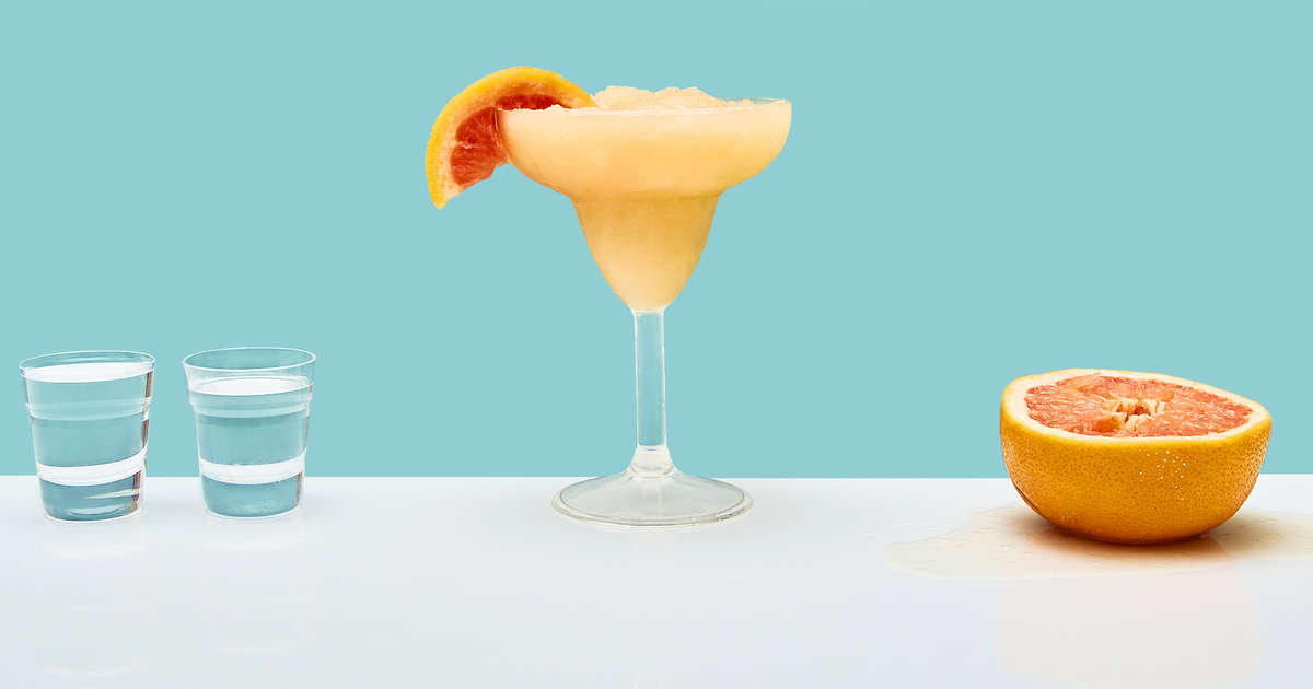 Easy Frozen Paloma Cocktail • The Fresh Cooky