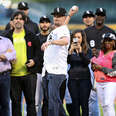 White Sox Pitcher Danny Farquhar Throws First Pitch After Brain Hemorrhage Recovery