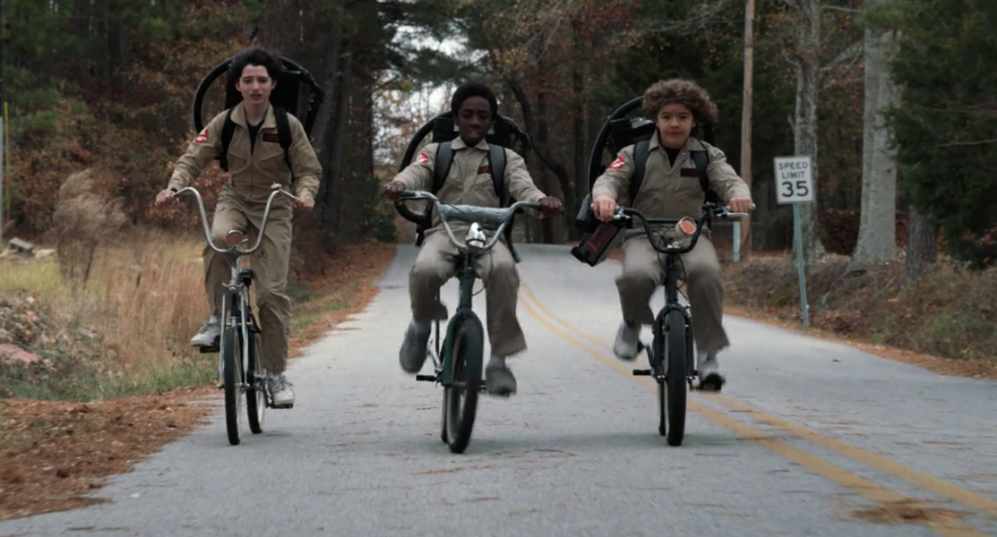 mike's bike stranger things