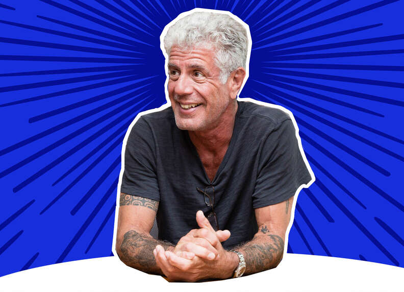 Anthony Bourdain Sitting