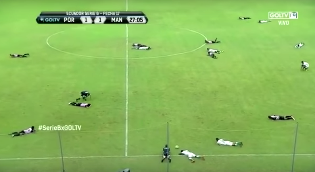 Bees Swarm Soccer Game in Ecuador Forcing Players to the Ground - Thrillist