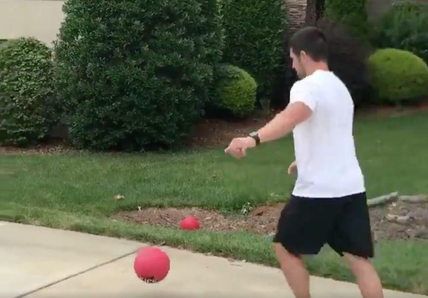 NFL Kicker Graham Gano Crushes Family in Kickball Game Thrillist