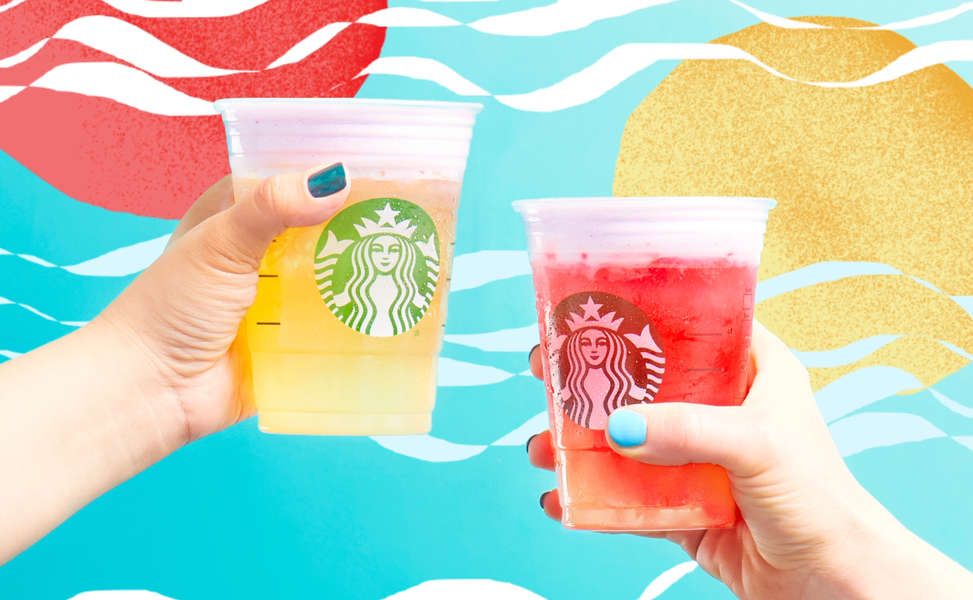 Starbucks Adds New Summer Drinks: Summer Sunrise & Summer Sunset