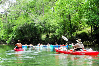 Chipola River tubing