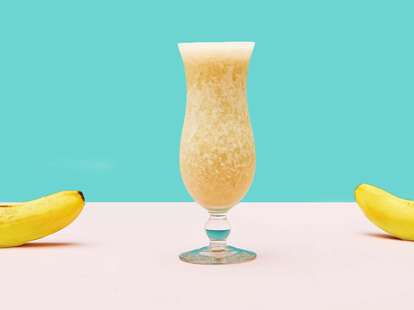 Banana Rum Frozen Smoothie - Thrillist