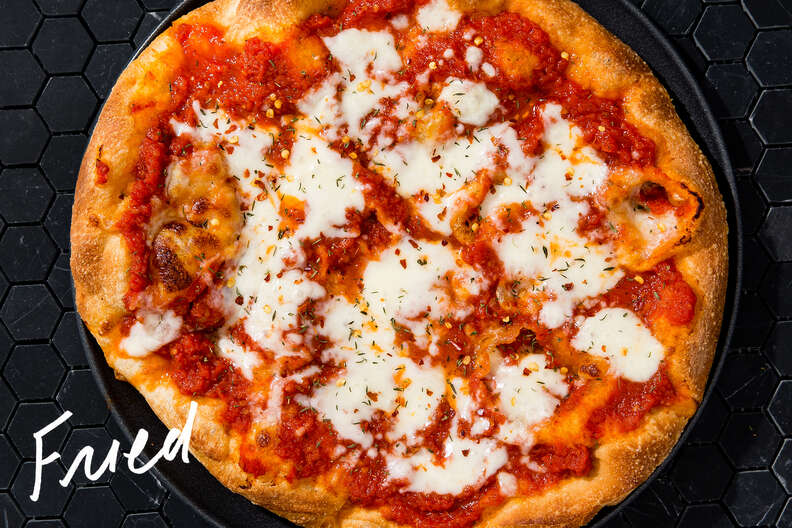 fried pizza, montanara pizza