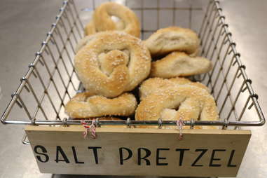 salt pretzel bagels