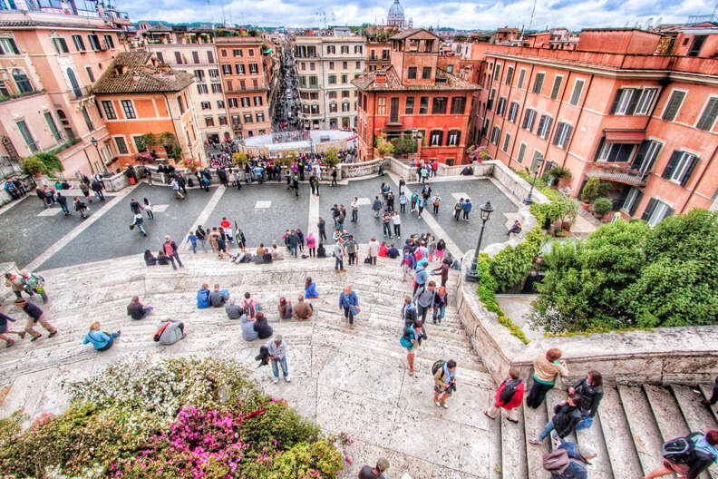 Piazza Di Spagna Stairs