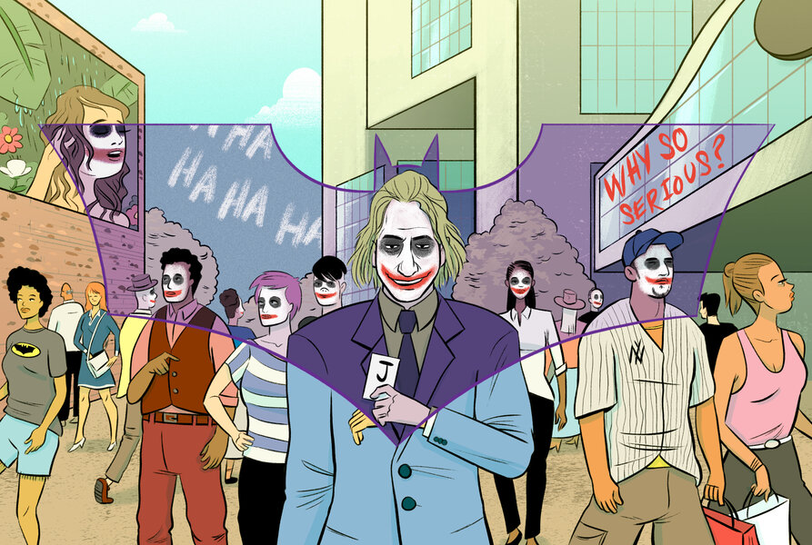 the joker comic art why so serious