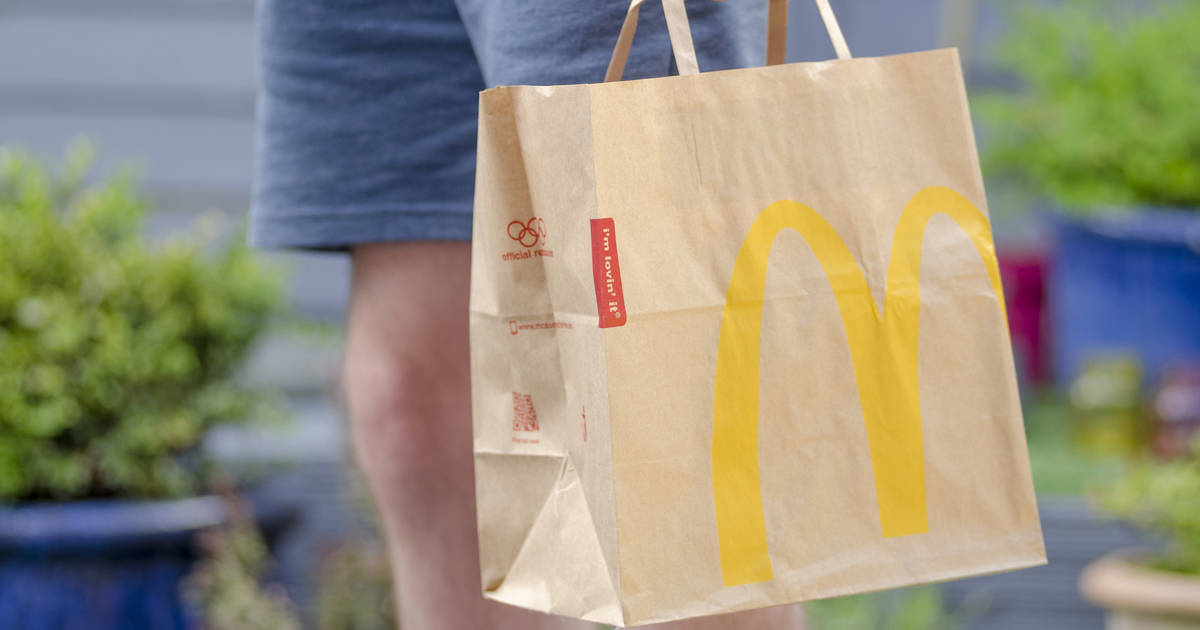 McDonalds, Bags, Mcdonalds French Fry Tote Bag Rare