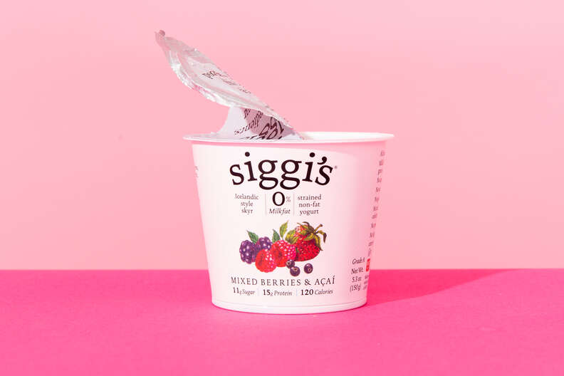 Siggi's yogurt mixed berries and acai nonfat
