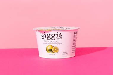 Siggi's yogurt triple cream lemon