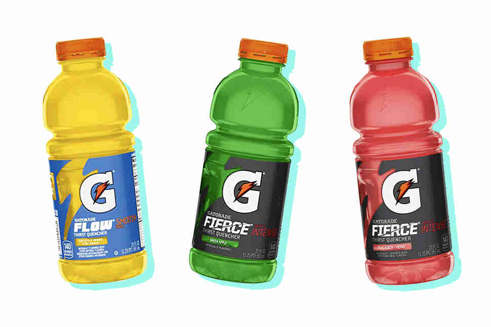 Vitamin Water Vs Gatorade Vs Powerade