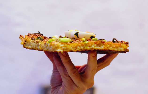 This Insane Pizza's Crust Is Made With Ramen Noodles. But Is It Really a Pizza?