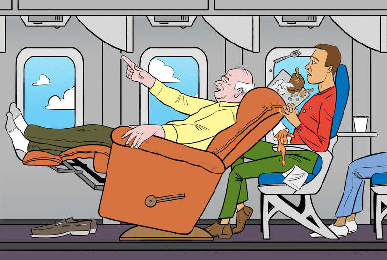 Is it OK to recline your airplane seat? Some travel experts say no