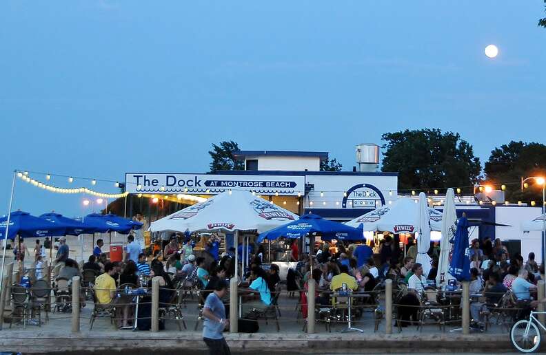 The Dock at Montrose Beach, Chicago, Illinois