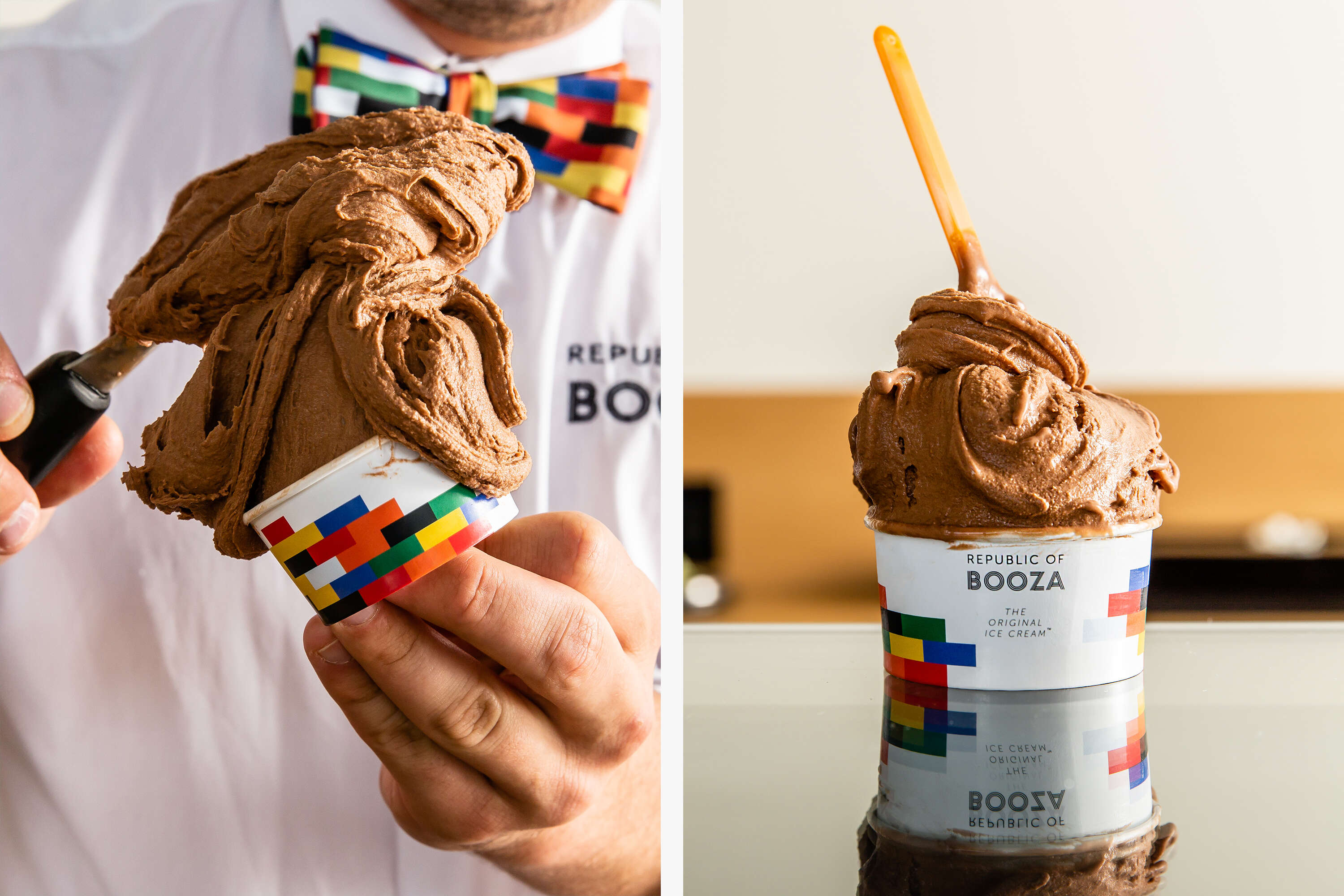 Republic of Booza stretchy ice cream