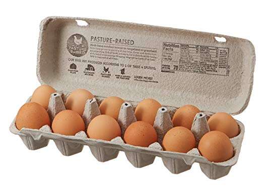 365 Everyday Value Pasture Raised Large Brown Grade A Eggs