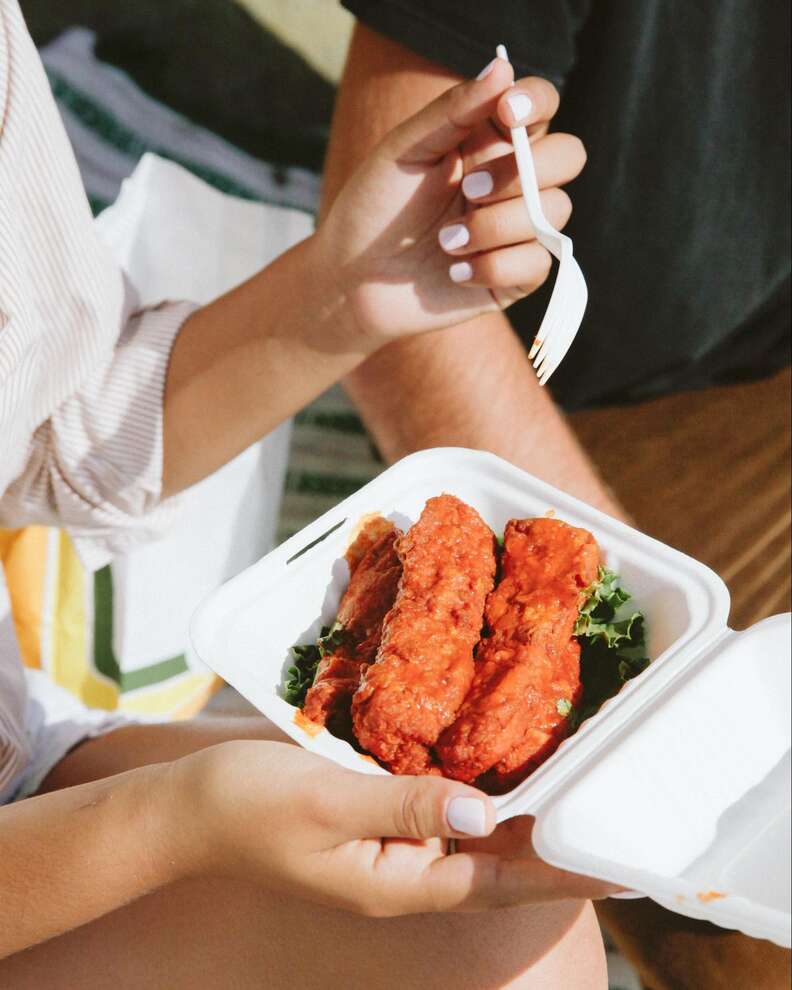 Plant Power’s buffalo “chicken” fingers