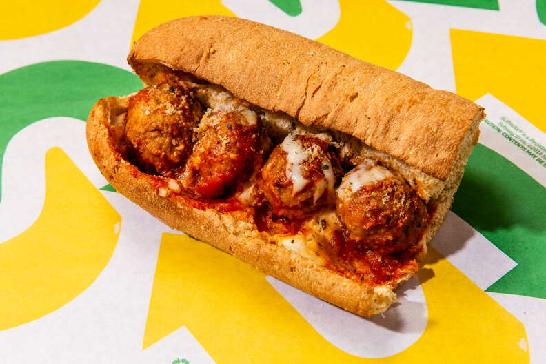 Subway Meatball Marinara