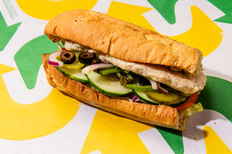 subway oven-roasted chicken sandwich