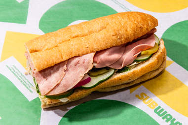 subway sandwich