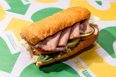 subway sandwich