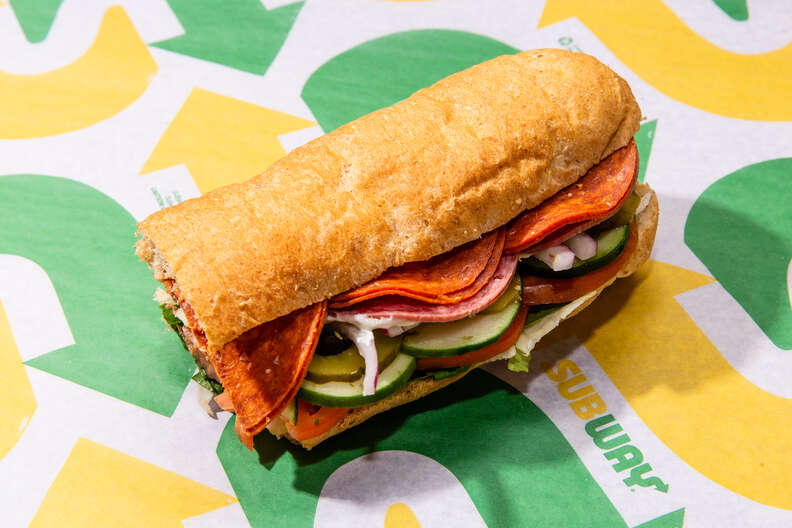 subway sandwich