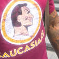 Man Walks Around NYC With 'Caucasians' Shirt To Parody Redskins Logo