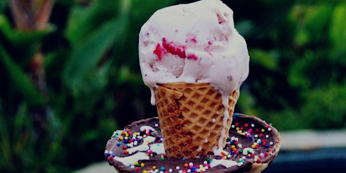 Ice cream 2025 cone ring