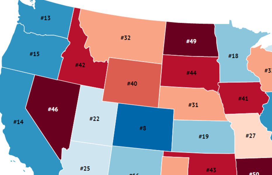 Education Rankings By State 2024 Penni Blakeley   Scale;