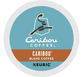 Keurig cup Caribou blend coffee