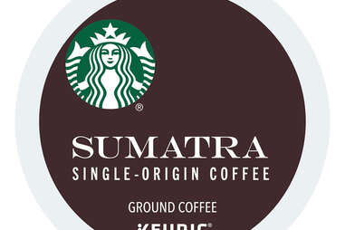 Keurig Cup Starbucks Sumatra coffee single origin ground kcup