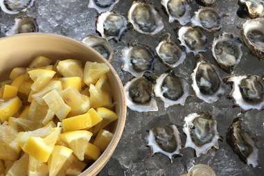 EaT: An Oyster Bar, Portland, Oregon oysters and lemons