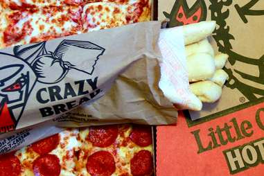 Little Caesar's crazy bread