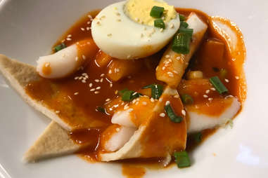 Tteok-bokki korean tteokbokki rice cakes noodles noodle nian gao shanghainese tteok nian gao