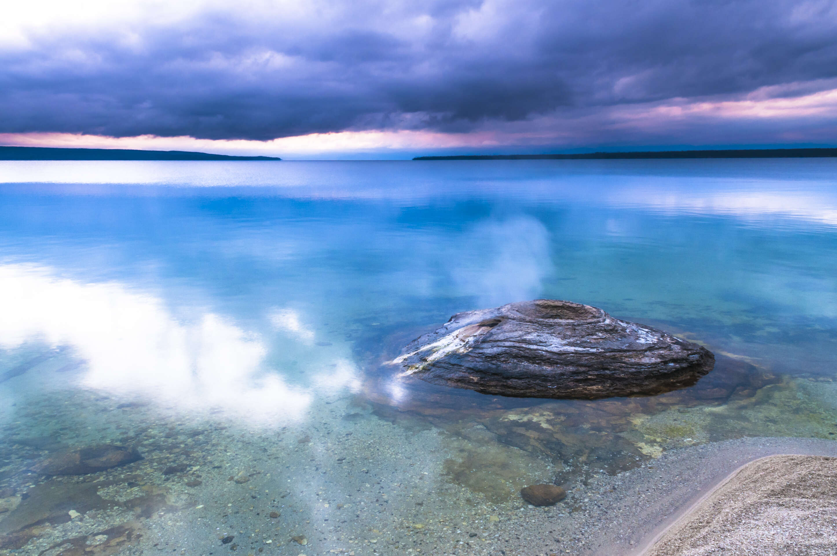 Fishing Cone in the West Thumb Geyser Basin