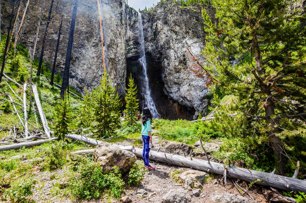 hiking trails in yellowstone park
