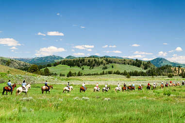 horseback riding